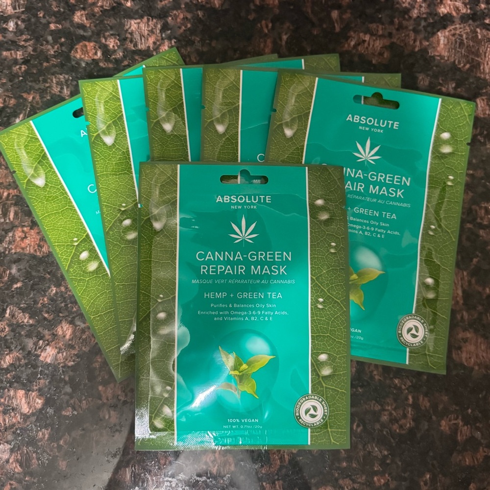 Canna-Green Repair Face Mask - 6 Pack